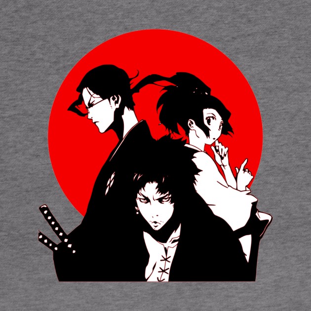 Samurai Champloo Mugen Jin and Fuu by OtakuPapercraft